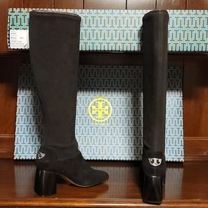 Sydney 70MM boot kids sued stretch suede